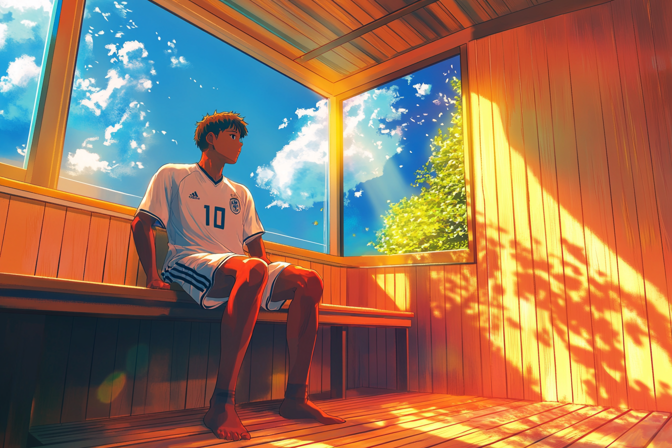 Sauna Therapy for soccer players